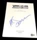 Martin Scorsese Signed Autograph Movie Script Goodfellas Beckett Bas Coa Auto