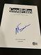 Martin Scorsese Signed Autograph Movie Script Goodfellas Beckett Bas Coa Auto X7
