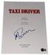 Martin Scorsese Signed Autograph Taxi Driver Movie Script Screenplay Beckett Bas