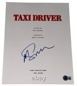 Martin Scorsese Signed Autograph Taxi Driver Movie Script Screenplay Beckett BAS Martin Scorsese Signed Autograph Taxi Driver Movie Script Screenplay Beckett BAS