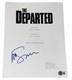 Martin Scorsese Signed Autograph The Departed Movie Script Screenplay Beckett