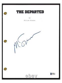 Martin Scorsese Signed Autographed THE DEPARTED Movie Script Beckett BAS COA
