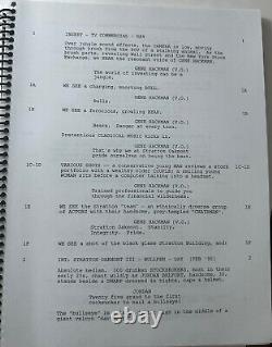 Martin Scorsese Signed Movie Script Wolf Of Wall Street Dicaprio Beckett Bas E