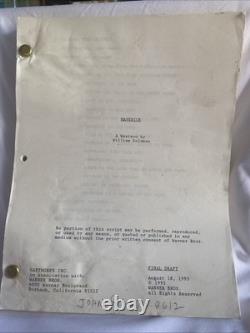 Maverick A Western By William Goldman Movie Script 1993 Stars Mel Gibson