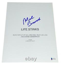 Mel Brooks Signed Autograph Life Stinks Full Movie Script Screenplay BAS NYC C