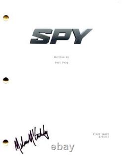 Melissa McCarthy Signed Autograph Spy Full Movie Script Bridesmaids The Heat