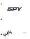 Melissa Mccarthy Signed Autograph Spy Full Movie Script Bridesmaids The Heat