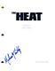 Melissa Mccarthy Signed Autograph The Heat Full Movie Script Screenplay