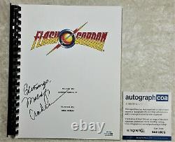 Melody Anderson Autograph Signed Flash Gordon Movie Script 1980 ACOA
