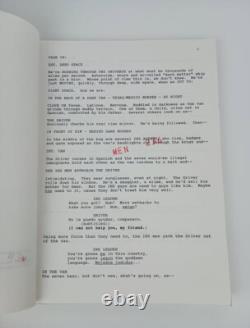 Men In Black Second Draft movie script from Art Illustrator