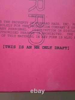 Miami Vice (2006) Michael Mann Movie Script + Production Documents SFX Copy