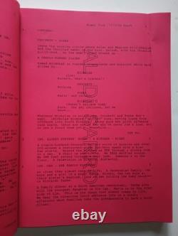 Miami Vice (2006) Michael Mann Movie Script + Production Documents SFX Copy