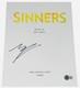Michael B. Jordan Signed Autograph Sinners Full Movie Script Screenplay Beckett