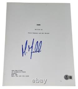 Michael Fassbender Signed Autograph Shame Movie Script Screenplay Beckett BAS