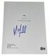 Michael Fassbender Signed Autograph Shame Movie Script Screenplay Beckett Bas