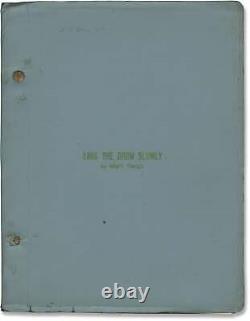 Michael Moriarty Robert De BANG THE DRUM SLOWLY Original screenplay for #160230