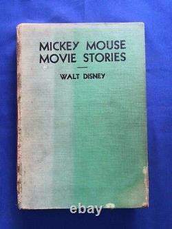 Mickey Mouse Movie Stories First Canadian Edition 1932 Walt Disney