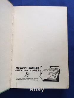 Mickey Mouse Movie Stories First Canadian Edition 1932 Walt Disney