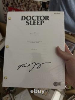 Mike Flanagan Signed Autograph Doctor Sleep Script Full Movie Screenplay BAS COA Mike Flanagan Signed Autograph Doctor Sleep Script Full Movie Screenplay BAS COA