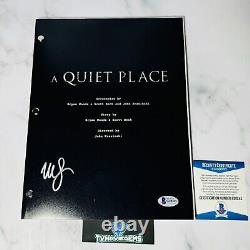 Millicent Simmonds Signed A Quiet Place Movie Script Screenplay Beckett Bas Coa