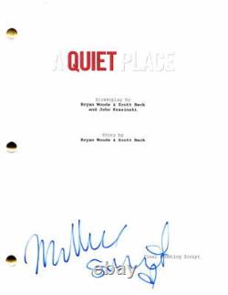 Millicent Simmonds Signed Autograph A Quiet Place Full Movie Script Regan