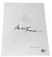 Milos Forman Signed Autograph Amadeus Full Movie Script Screenplay Beckett Bas