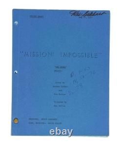 Mission Impossible Set of Four Bound Production Scripts with Promotional Still