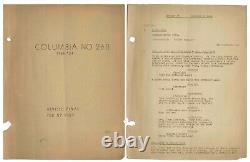 Moe Howard Script for The Three Stooges 1937 Film