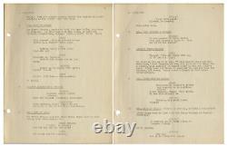 Moe Howard Script for The Three Stooges 1937 Film