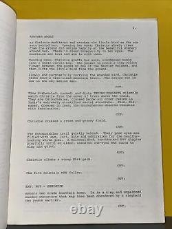 Monsoon Tom Benedek Movie Script Screenplay, Stewart Levine Raymond lofaro