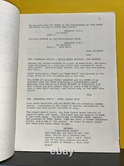 Monsoon Tom Benedek Movie Script Screenplay, Stewart Levine Raymond lofaro