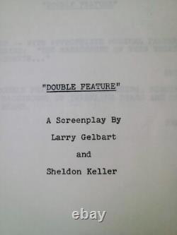 Movie Movie (Double Feature) 1977 Manuscript 2nd Draft Gelbart Keller Script HTF