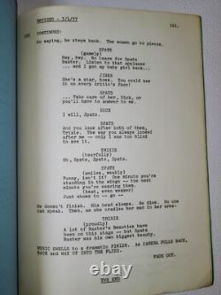 Movie Movie (Double Feature) 1977 Manuscript 2nd Draft Gelbart Keller Script HTF