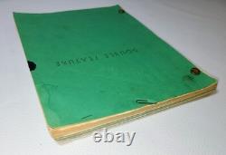 Movie Movie (Double Feature) 1977 Manuscript 2nd Draft Gelbart Keller Script HTF