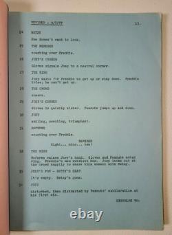 Movie Movie (Double Feature) 1977 Manuscript 2nd Draft Gelbart Keller Script HTF
