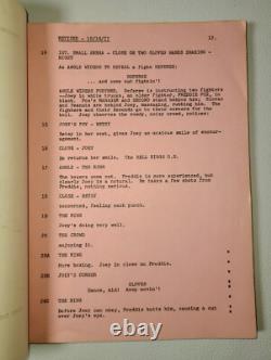 Movie Movie (Double Feature) 1977 Manuscript 2nd Draft Gelbart Keller Script HTF