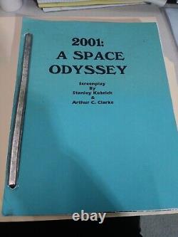 Movie Screenplay 2001 A SPACE ODYSSEY script Stanley Kubrick Arthur C. Clarke