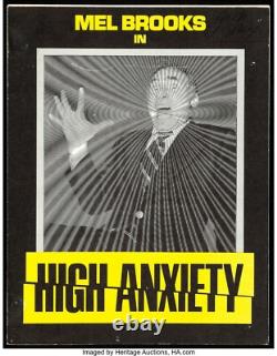 Movie Screenplay High Anxiety 1977 Original Script Mel Brooks