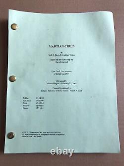 Movie Screenplay Script MARTIAN CHILD (2007) Howard Hesseman collection