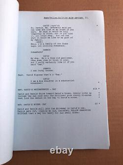 Movie Screenplay Script MARTIAN CHILD (2007) Howard Hesseman collection