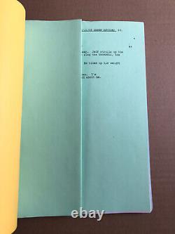 Movie Screenplay Script MARTIAN CHILD (2007) Howard Hesseman collection