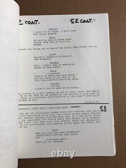 Movie Screenplay TOUGH COOKIES / LITTLE MISS MILLIONS Howard Hesseman collection