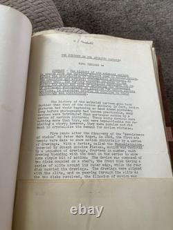 Movie Scrips / Disney Booklets Vintage Photographs & More