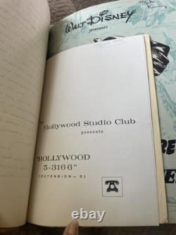 Movie Scrips / Disney Booklets Vintage Photographs & More