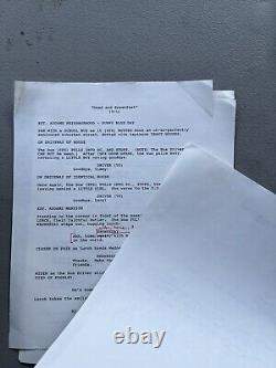 Movie Script The Addams Family Hanna-barbera Productions, Inc. Author Hand Note