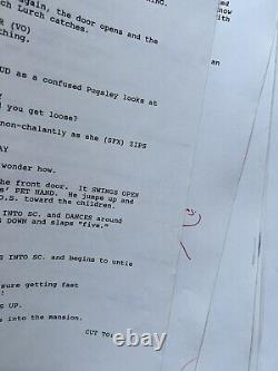 Movie Script The Addams Family Hanna-barbera Productions, Inc. Author Hand Note