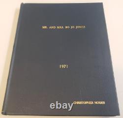 Mr. & Mrs. Bo Jo Jones 1971 Original MOVIE SCRIPT From Star CHRISTOPHER NORRIS