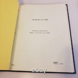 Mr. & Mrs. Bo Jo Jones 1971 Original MOVIE SCRIPT From Star CHRISTOPHER NORRIS