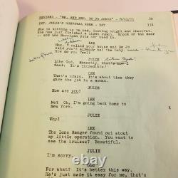 Mr. & Mrs. Bo Jo Jones 1971 Original MOVIE SCRIPT From Star CHRISTOPHER NORRIS