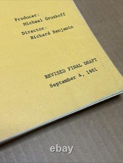 My Favorite Year Movie Original Script, Norman Steinberg, 1981